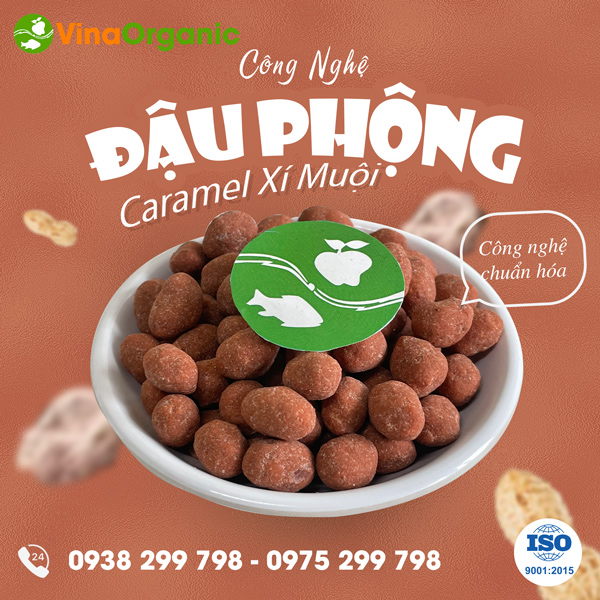 Chuyển giao công nghệ đậu phộng caramel vị xí muội, đậu phộng chou chou thơm ngon