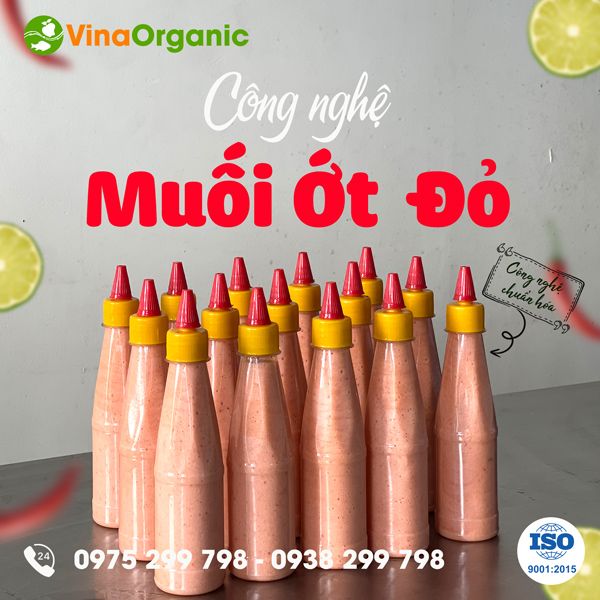 Chuyển giao công nghệ muối ớt đỏ (muối ớt chanh) chấm hải sản siêu ngon