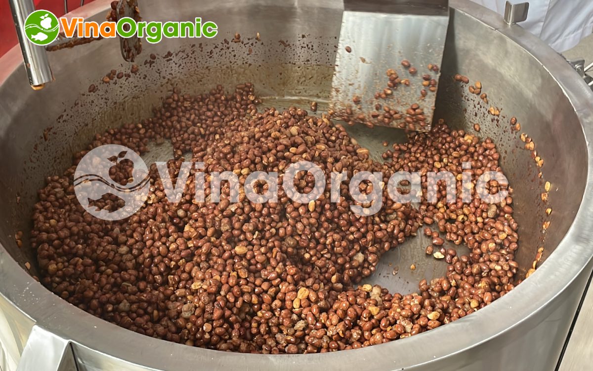 VinaOrganic đã có buổi chuyển giao thành công Công nghệ đậu phộng caramel ngũ vị đến khách hàng tại Lab VinaOrganic