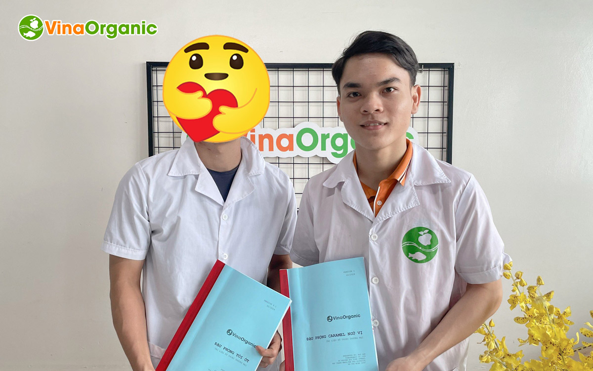 VinaOrganic đã có buổi chuyển giao thành công Công nghệ đậu phộng caramel ngũ vị đến khách hàng tại Lab VinaOrganic