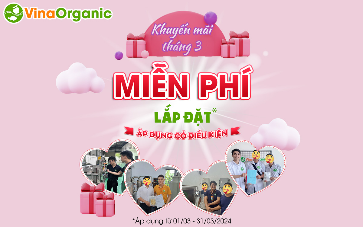 Chào mừng tháng dành riêng cho "phái đẹp", VinaOrganic sale tháng 03 tưng bừng - Mừng 08/03 nhưng không chỉ sale cho "phái đẹp" mà sale...