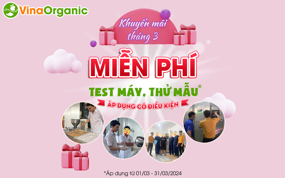 Chào mừng tháng dành riêng cho "phái đẹp", VinaOrganic sale tháng 03 tưng bừng - Mừng 08/03 nhưng không chỉ sale cho "phái đẹp" mà sale...