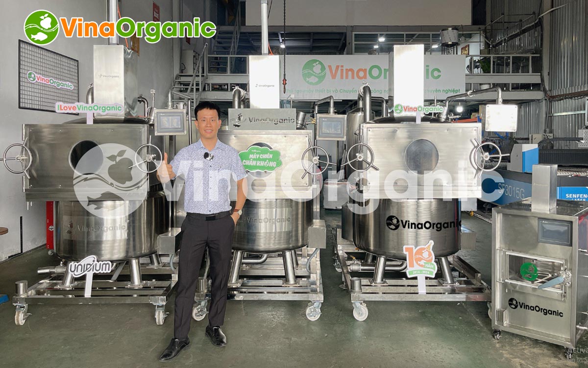 VinaOrganic hướng dẫn bí quyết lựa chọn máy để sản xuất sake sấy giòn. Liên hệ hotline/zalo: 0975299798-0935299798