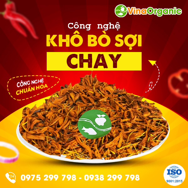 Chuyển giao công nghệ Khô bò chay dạng sợi từ nấm hương thơm ngon