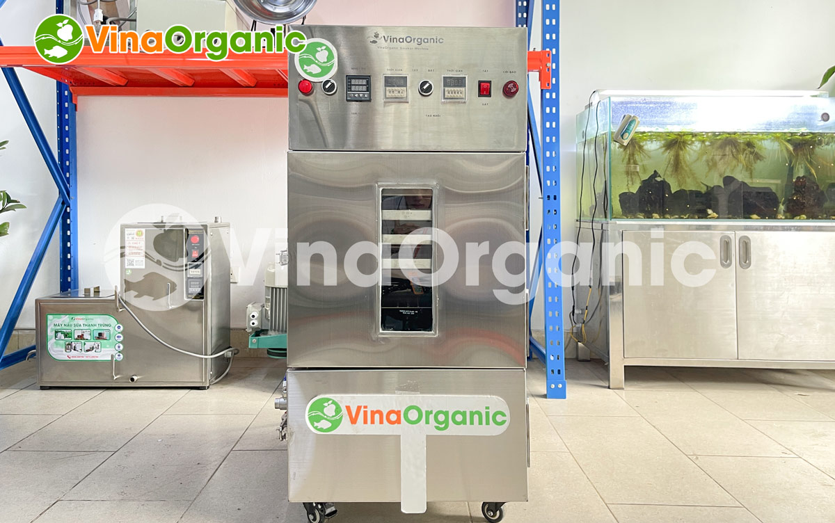Máy hun khói 50l, model HK050 hun khói thịt, cá, tôm, mực, xúc xích, lạp xưởng đa năng Hotline Zalo 0938299798 - 0975299798
