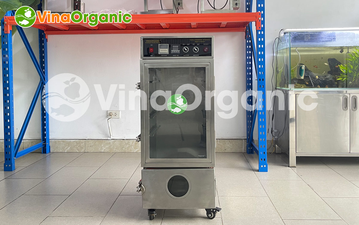 Máy hun khói 50l, model HK050 hun khói thịt, cá, tôm, mực, xúc xích, lạp xưởng đa năng Hotline Zalo 0938299798 - 0975299798