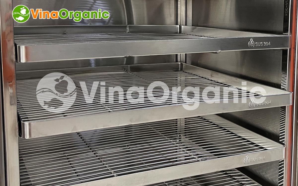 Máy hấp ủ đa năng 9 khay HV009 tại VinaOrganic được thiết kế đặc biệt tăng năng suất siêu tiện lợi, là người bạn đồng hành trong sản xuất.