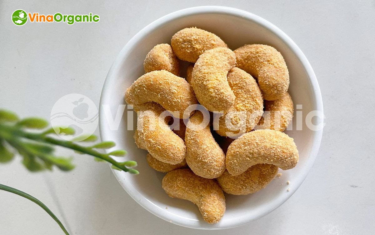 VinaOrganic chuyển giao công nghệ và máy thiết bị rang nông sản, sản xuất hạt điều da cá phô mai. Gọi ngay hotline 0938299798 - 0975299798