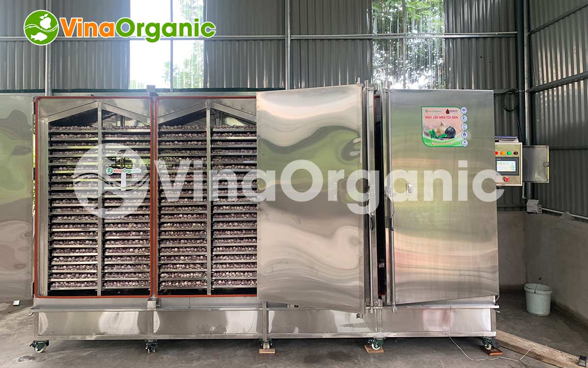 VinaOrganic luôn trân trọng và hướng đến sự hài lòng nhất cho khách hàng. VinaOrganic tự hào là lựa chọn hàng đầu trong lĩnh vực máy thiết bị thực phẩm, nhận được sự tin tưởng lớn từ Quý đối tác. Với máy lên men tỏi đen 160 khay, bạn có thể dễ dàng tự làm những mẻ tỏi đen thơm ngon, chất lượng và năng suất vượt trội.