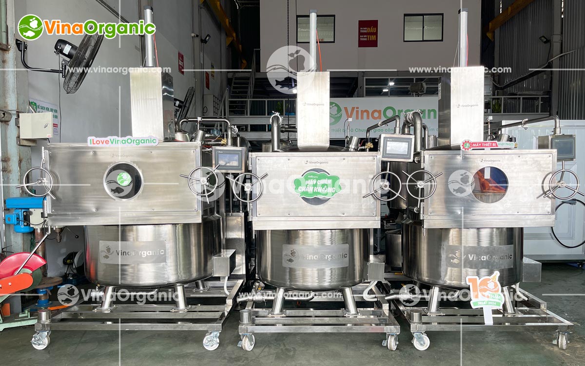 VinaOrganic cung cấp dây chuyền sản xuất trứng snack nấm rơm năng suất 10kg/mẻ thơm ngon. Liên hệ Hotline 0975299798 - 0938299798.