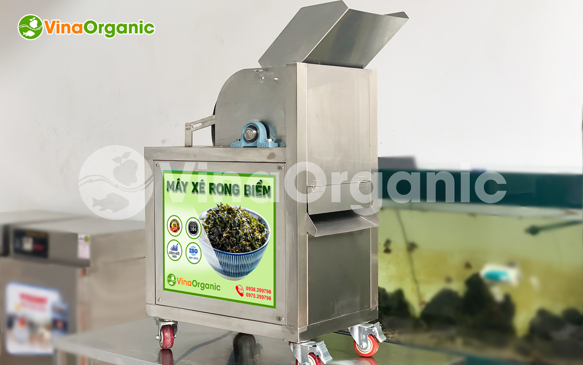 VinaOrganic chuyển giao công nghệ, máy thiết bị sấy giòn sản xuất rong biển tẩm gia vị. cho khách hàng. Liên hệ ngay hotline: 0975299798 - 0938299798.