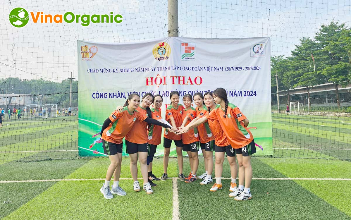 Vừa qua, đội tuyển bóng đá của VinaOrganic đã có trận bóng mở màn cho chuỗi thi đấu bóng đá Hội thao Tân Phú 2024...