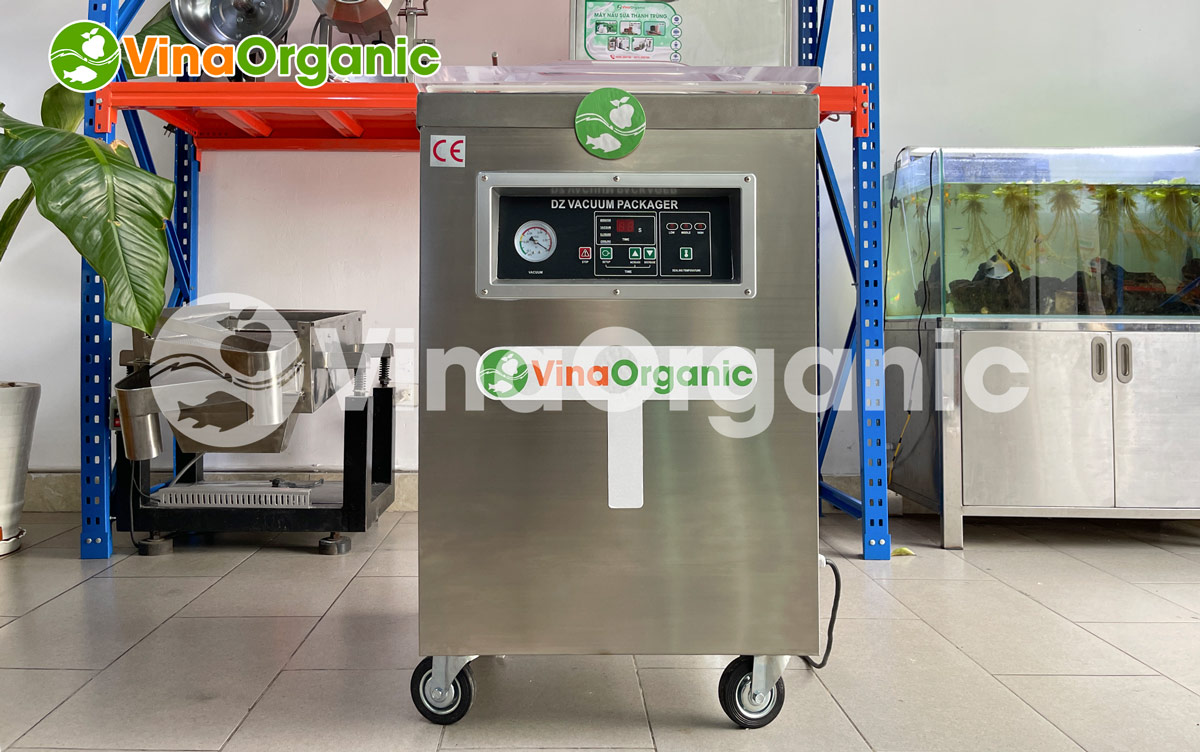 Máy đóng gói hút chân không model HCK500, đóng gói hút chân không đa dạng thực phẩm. Liên hệ Hotline/Zalo 0938299798 - 0975299798.
