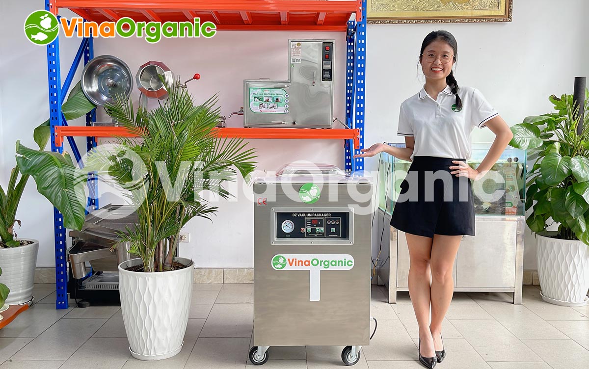 Máy đóng gói hút chân không model HCK500, đóng gói hút chân không đa dạng thực phẩm. Liên hệ Hotline/Zalo 0938299798 - 0975299798.