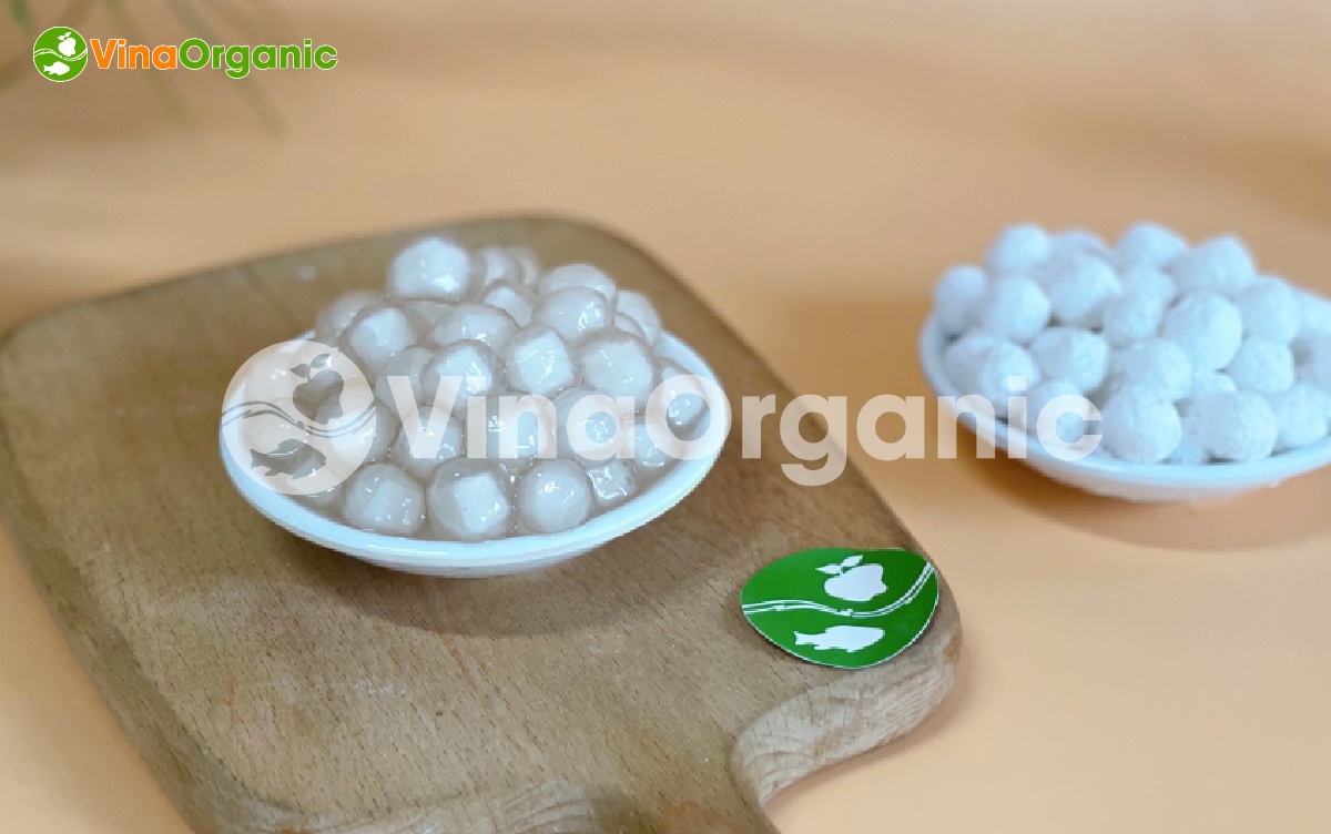 VinaOrganic cung cấp dây chuyền sản xuất trân châu củ năng dai giòn, năng suất cao, uy tín chất lượng. Liên hệ Hotline/zalo 0975299798 - 0938299798.