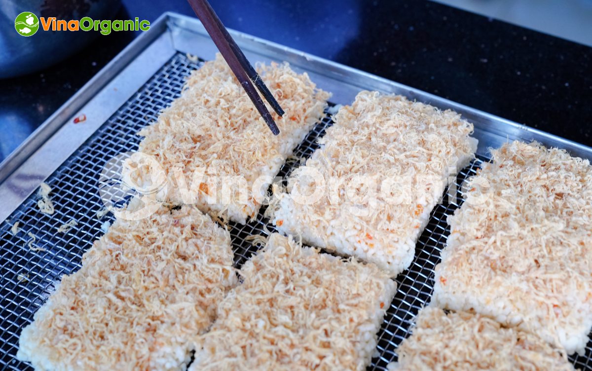 Khép lại sự diễn ra thành công rực rỡ của Khoá học Công nghệ Dạy nghề sản xuất Cơm cháy chà bông tháng 8 này!