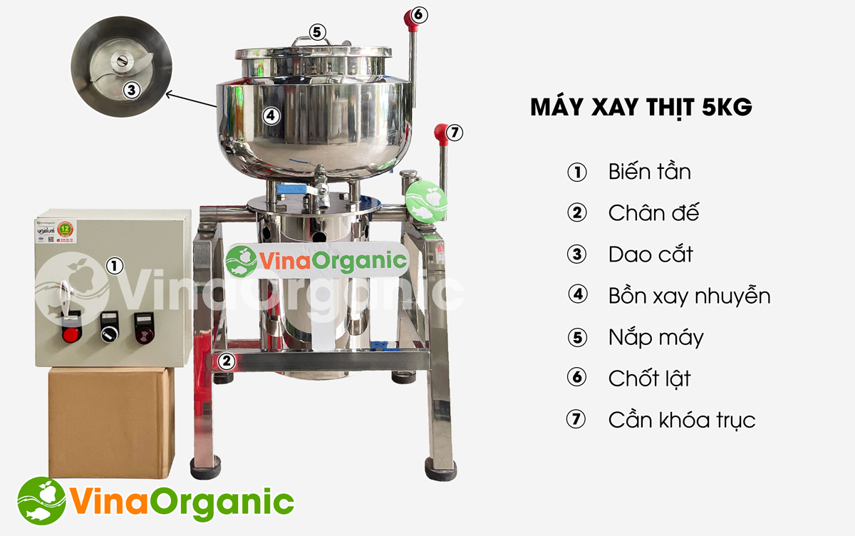 MXT5 - Máy xay thịt 5kg có công suất xay thịt mạnh mẽ, tiết kiệm thời gian, dễ vệ sinh. Liên hệ Hotline/Zalo 0975299798 – 0938299798.