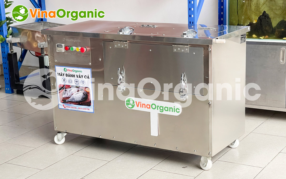 V50 - Máy đánh vảy cá công nghiệp, đánh sạch vảy cá nhanh chóng, chất lượng. Liên hệ Hotline/Zalo 0975299798 – 0938299798.