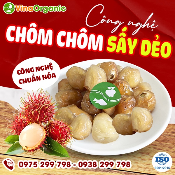Chuyển giao công nghệ chôm chôm sấy dẻo chua ngọt hài hoà