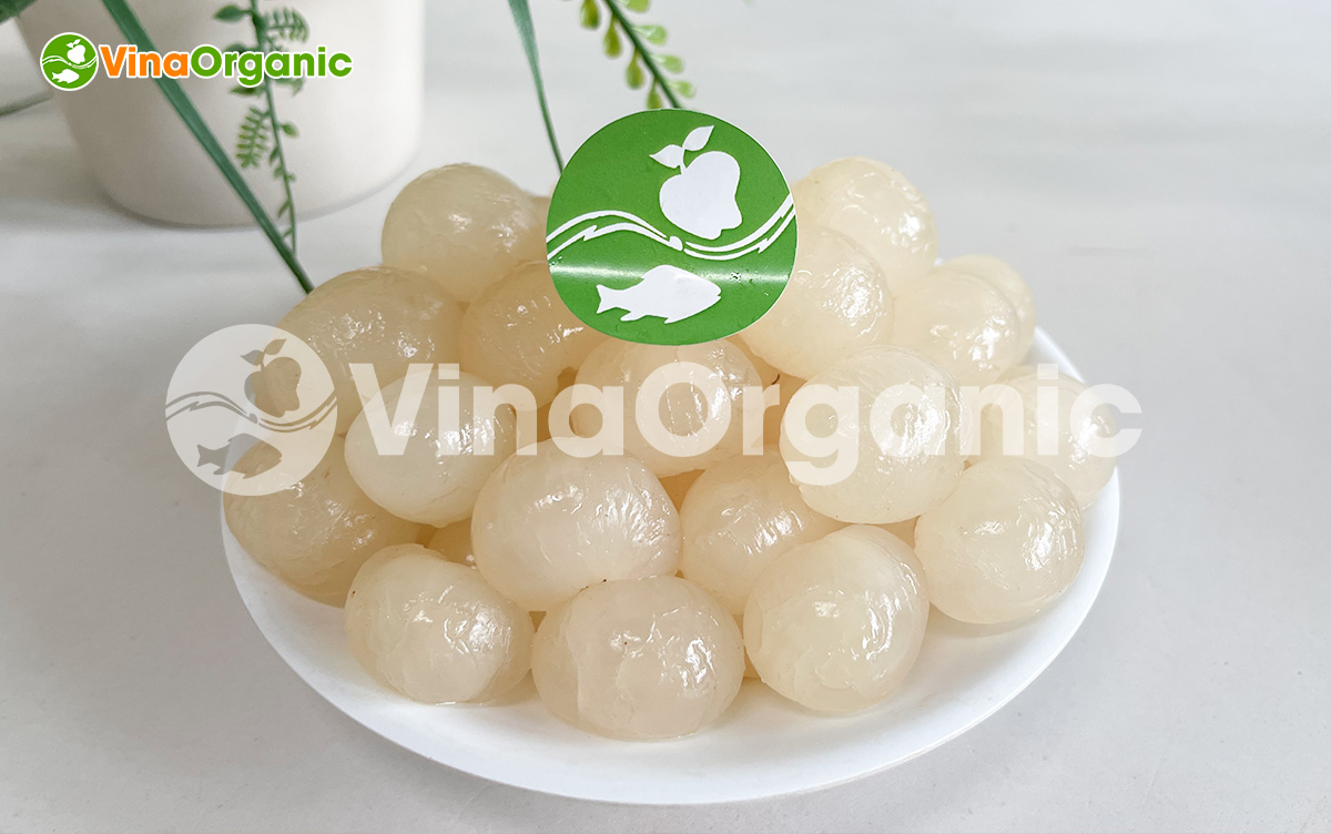 VinaOrganic chuyển giao công nghệ và máy sản xuất Nhãn ngâm đóng hộp thanh trùng giòn dai. Liên hệ ngay. Hotline Zalo 0938299798 – 0975299798.
