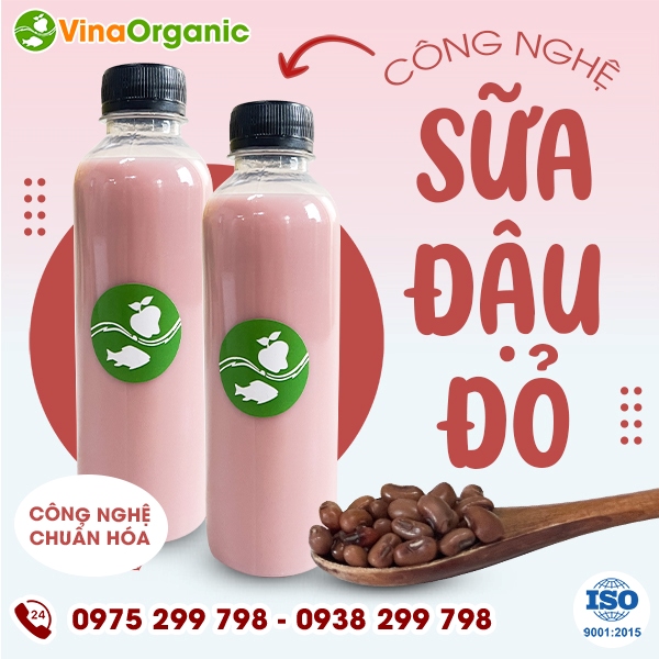 Chuyển giao công nghệ sữa đậu đỏ thanh trùng giàu dưỡng chất
