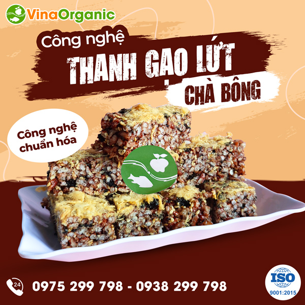Chuyển giao công nghệ Thanh gạo lứt chà bông dinh dưỡng thơm ngon