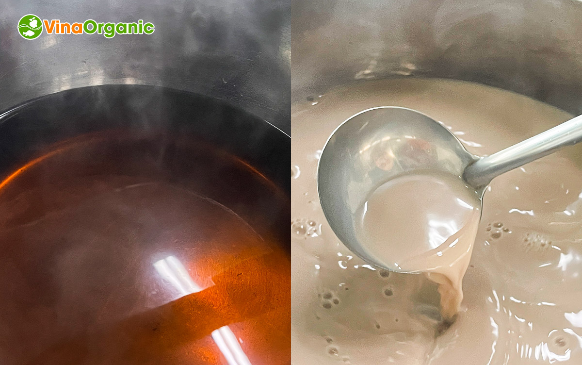 Công nghệ sản xuất trà sữa khoai môn thanh trùng VinaOrganic đậm vị trà, béo bùi từ khoai môn. Liên hệ 0975299798 - 0938299798 ngay!
