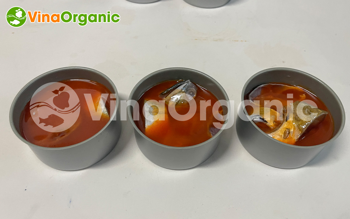 VinaOrganic cung cấp dây chuyền sản xuất cá xốt cà chua đóng hộp, thời hạn sử dụng lên đến 2 năm. Liên hệ Hotline: 0975299798 - 0938299798