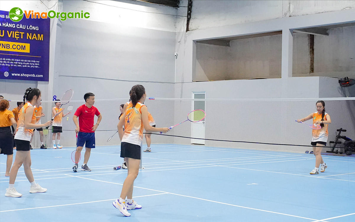 Sự kiện ra mắt Câu lạc bộ cầu lông VinaOrganic đã diễn ra thành công tốt đẹp, mang đến một sân chơi mới cho toàn thể nhân viên công ty.