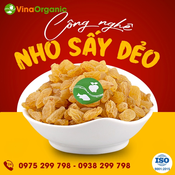 Chuyển giao công nghệ nho sấy dẻo ngọt ngào, mềm dẻo