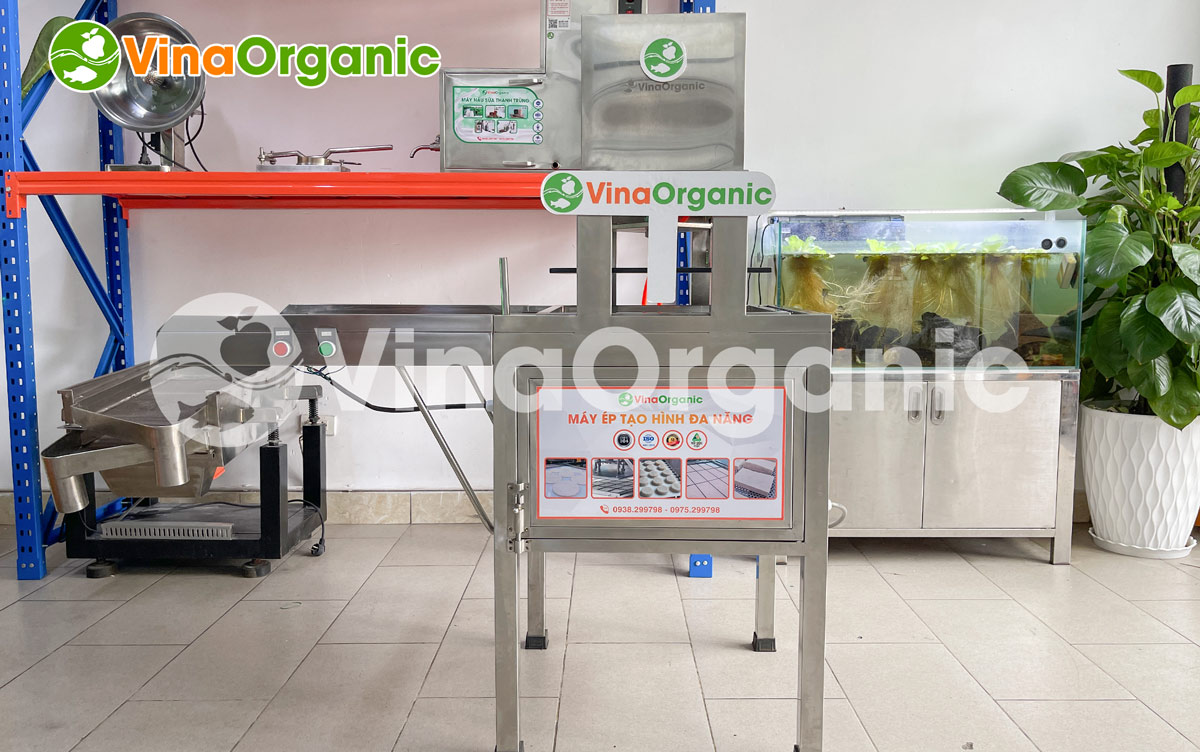 Định hình sản phẩm hoàn hảo với máy ép tạo hình của VinaOrganic. Tối ưu chi phí, nâng cao năng suất. Liên hệ tư vấn miễn phí!