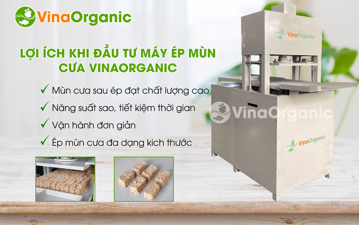 EM040 - Máy ép mùn (mâm 40x40cm ép mùn cưa vuông vức, chất lượng. Liên hệ ngay Hotline/Zalo: 0975.299798 – 0938.299798 để được tư vấn chi tiết!