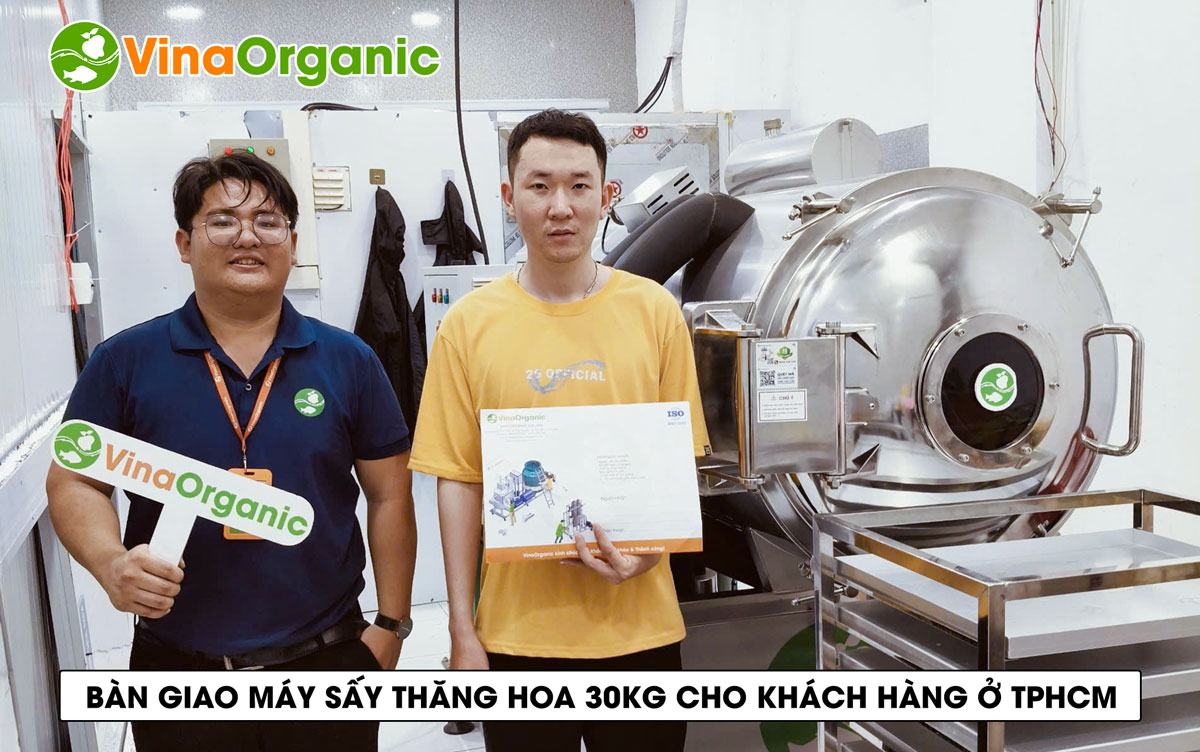 Máy sấy thăng hoa của 30kg model STH030, sấy thăng hoa các sản phẩm: nông sản, thủy sản, sữa chua, thảo dược... Hotline/Zalo: 0975299798 – 0938299798.