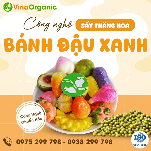 Chuyển giao công nghệ bánh đậu xanh sấy thăng hoa độc đáo