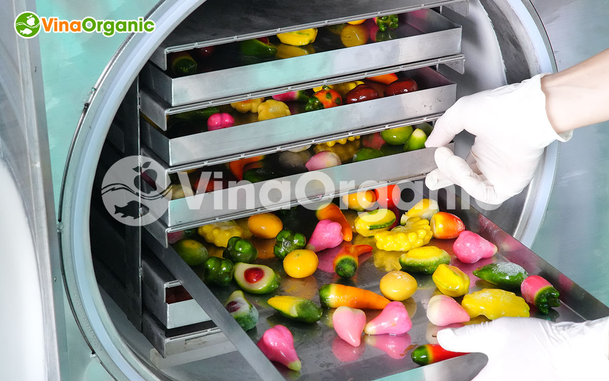 VinaOrganic chuyển giao công nghệ bánh đậu xanh sấy thăng hoa giòn xốp, không bị vỡ vụn. Liên hệ ngay Hotline/zalo 0975299798 - 0938299798.
