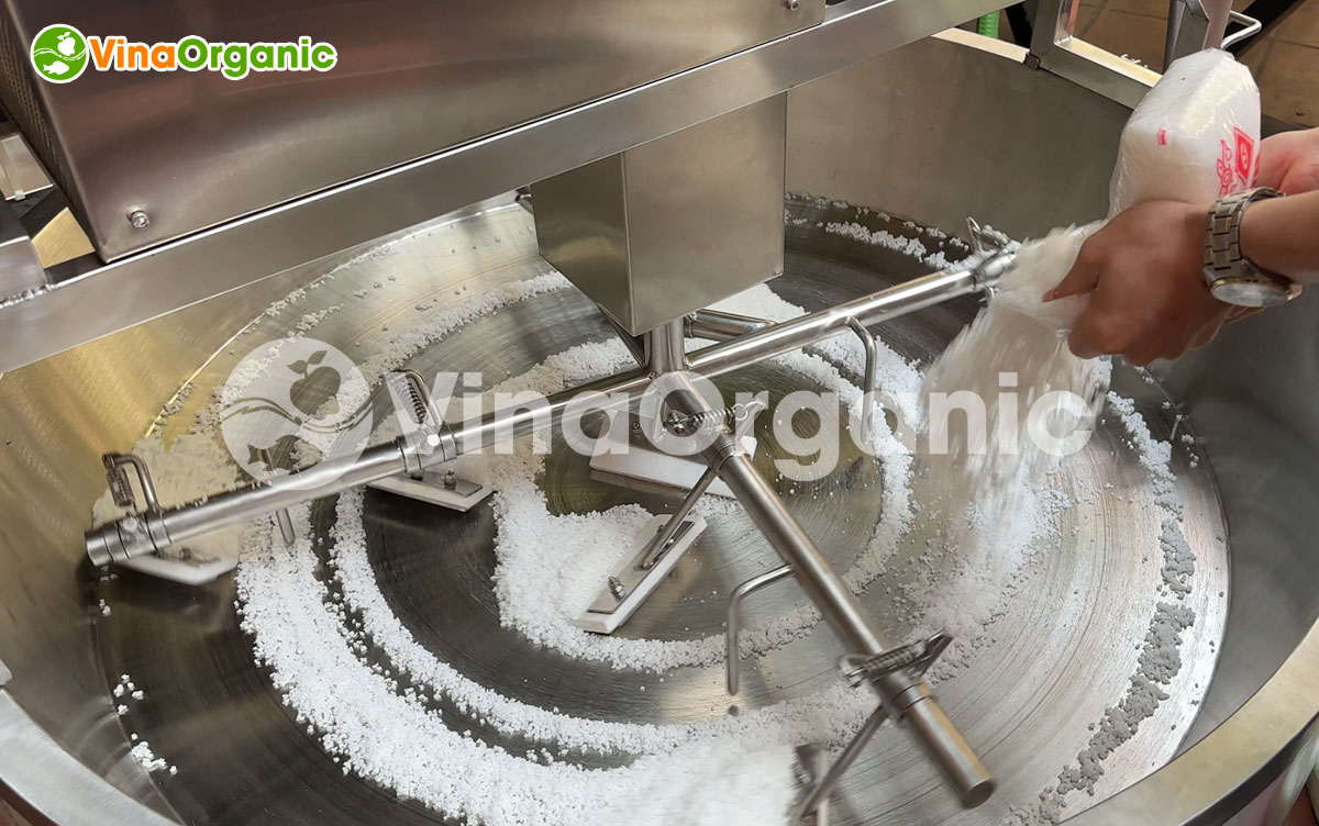 VinaOrganic tiếp tục hoàn thành dự án lắp đặt và bàn giao Dây chuyền rang muối 20Kg, giúp khách hàng có thể sản xuất hiệu quả nhất.