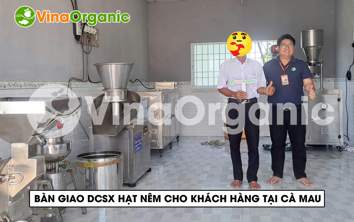 Máy tạo hạt nêm năng suất 50 - 80kg/h, model TN30 tạo hạt nêm nhanh chóng, chất lượng. Liên hệ Hotline/Zalo 0938299798 - 0975299798.