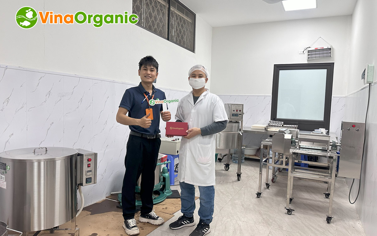 VinaOrganic đã bàn giao dây chuyền máy thiết bị và chuyển giao công nghệ làm thanh cốm gạo lứt chất luợng cao đến khách hàng tại Hà Nội....