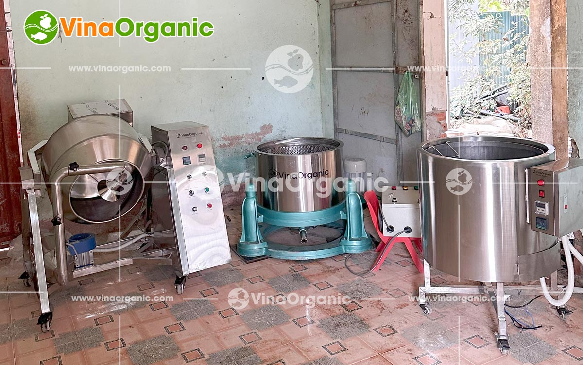 VinaOrganic bàn giao và lắp đặt dây chuyền sản xuất ngô cay tẩm vị toàn quốc. Liên hệ tư vấn: 0938 299798 - 0975 299798