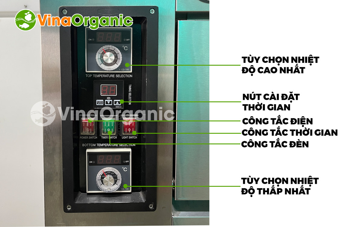 Lò nướng bánh 2 khay, model LN246 nướng bánh mì, bánh mầm gạo lứt nhanh chóng, chất lượng. Liên hệ Hotline/Zalo 0938299798 - 0975299798.