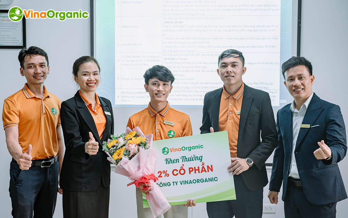 Cùng VinaOrganic nhìn lại buổi Lễ Tổng Kết năm 2024, hoạch định năm 2025 và Trao giải Vinh Danh "O Awards 2024" vừa qua nhé!
