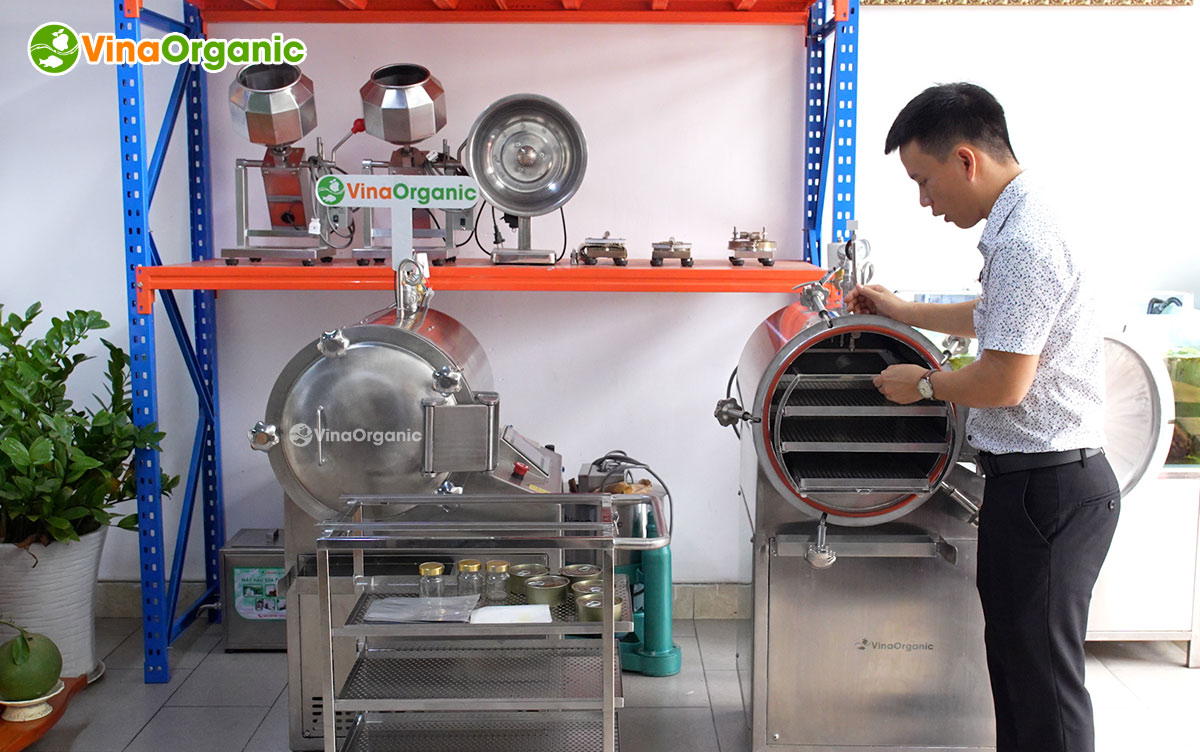 Cùng tìm hiểu các tính năng ưu việt của máy hấp tiệt trùng VinaOrganic. Liên hệ tư vấn: 0938 299798 - 0975 299798
