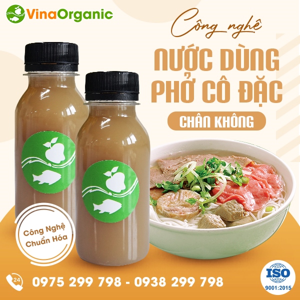 Chuyển giao công nghệ nước dùng phở cô đặc chân không đậm đà, thơm ngon