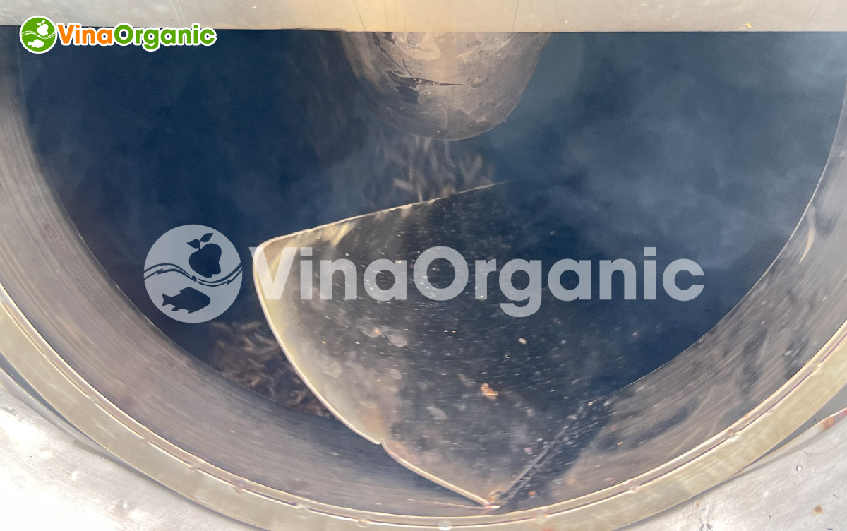 VinaOrganic chuyển giao công nghệ và máy thiết bị rang sâu canxi giòn xốp, căng phồng. Gọi ngay hotline 0938299798 - 0975299798