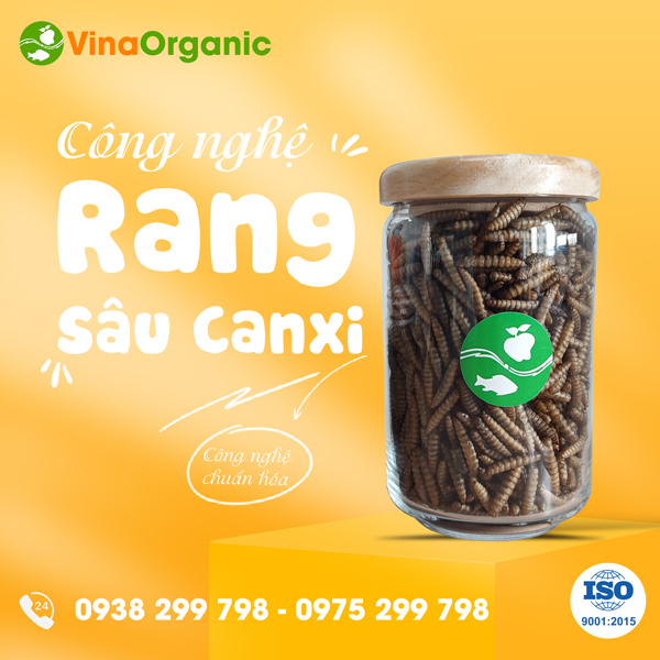 Chuyển giao công nghệ Rang Sâu Canxi căng phồng giòn xốp