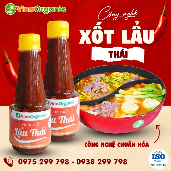 Chuyển giao công nghệ sản xuất xốt lẩu Thái chua cay, kích thích vị giác