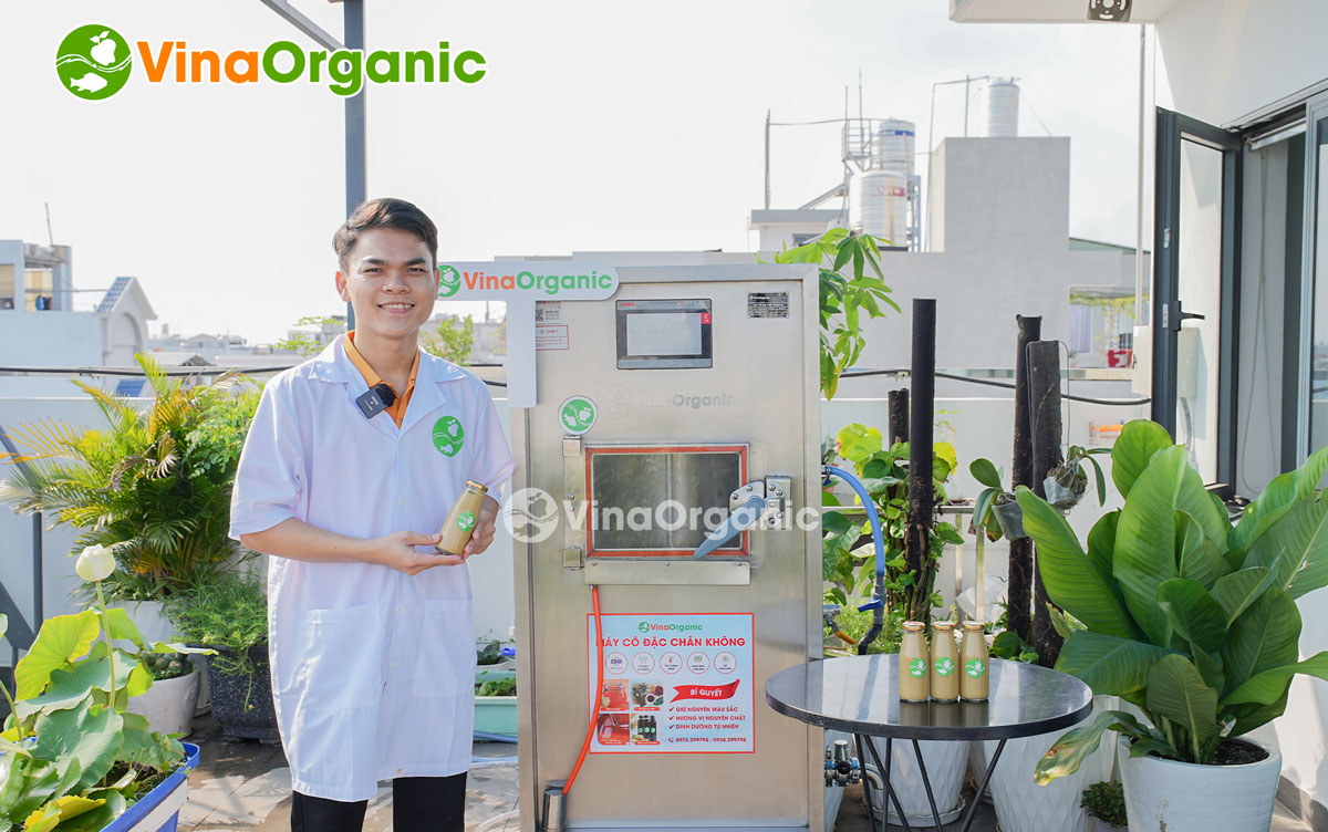 VC005 - Máy cô đặc chân không 5L, cô đặc nước cốt phở, nước cốt thanh long chất lượng. Liên hệ Hotline/Zalo ngay: 0975 299798 - 0938 299798.