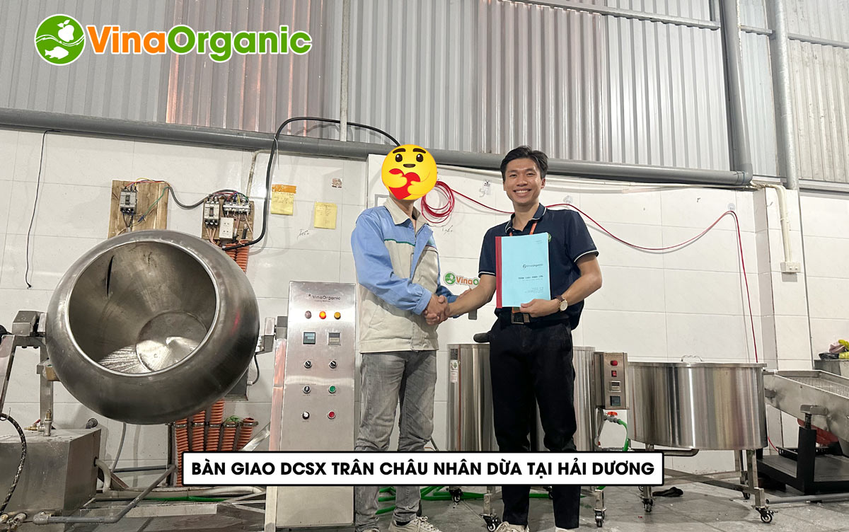 Khám phá quy trình VinaOrganic bàn giao dây chuyền sản xuất trân châu nhân dừa hiện đại tại Hải Dương. Liên hệ ngay để được tư vấn chi tiết!
