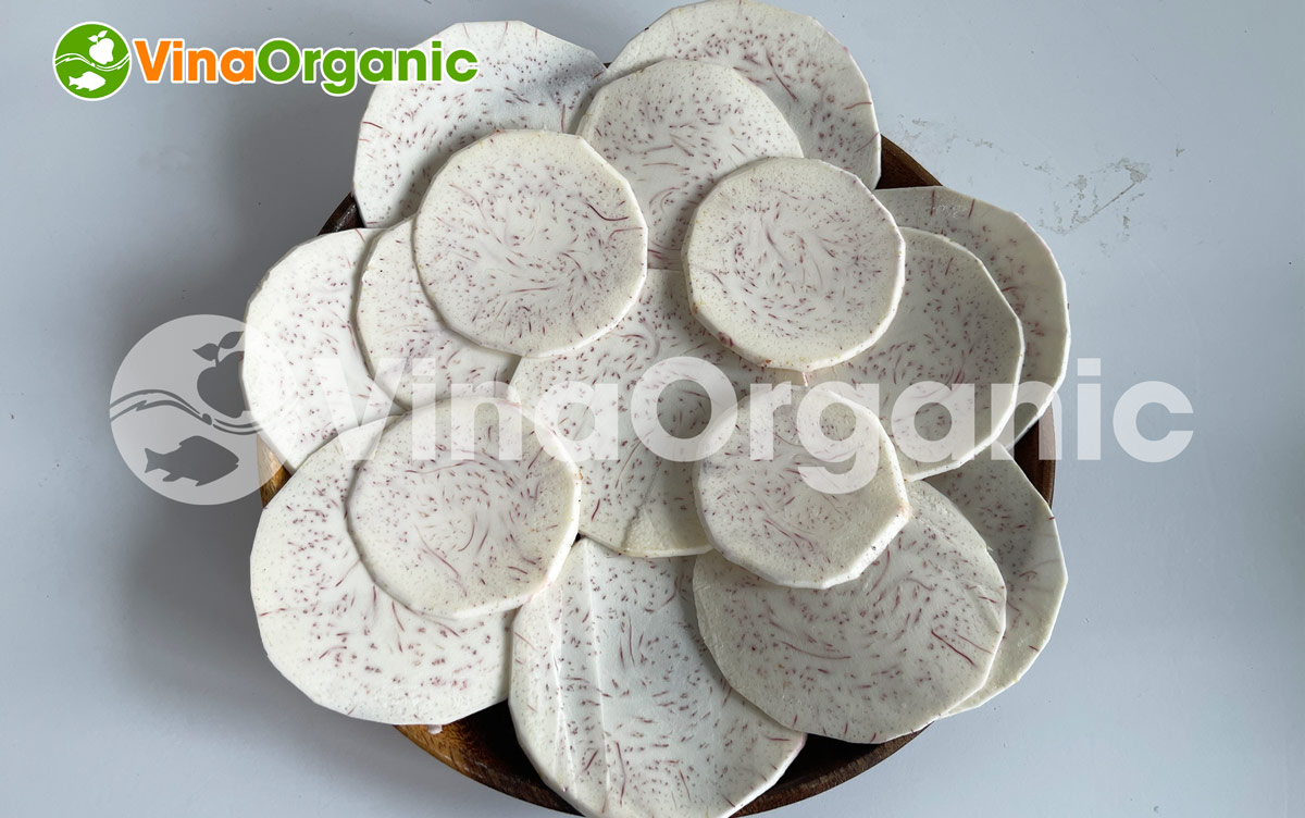 VinaOrganic chuyển giao công nghệ Khoai môn sấy tẩm vị tỏi ớt giòn rụm, không ngấm dầu khi bảo quản dài. Liên hệ Hotline/Zalo: 0938299798 – 0975299798
