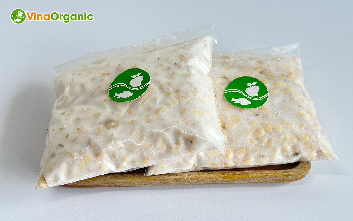 VinaOrganic chuyển giao công nghệ và máy sản xuất Tempeh từ nguyên liệu đậu hạt lên men, giàu dinh dưỡng. Liên hệ ngay Hotline Zalo 0975299798 - 0938299798.